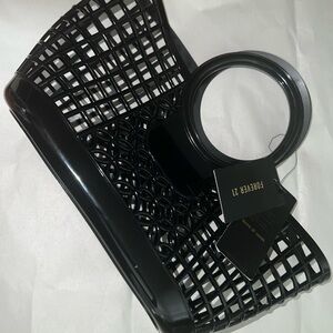 Forever 21 🖤🖤🖤Chic Jellie Bag - NWT